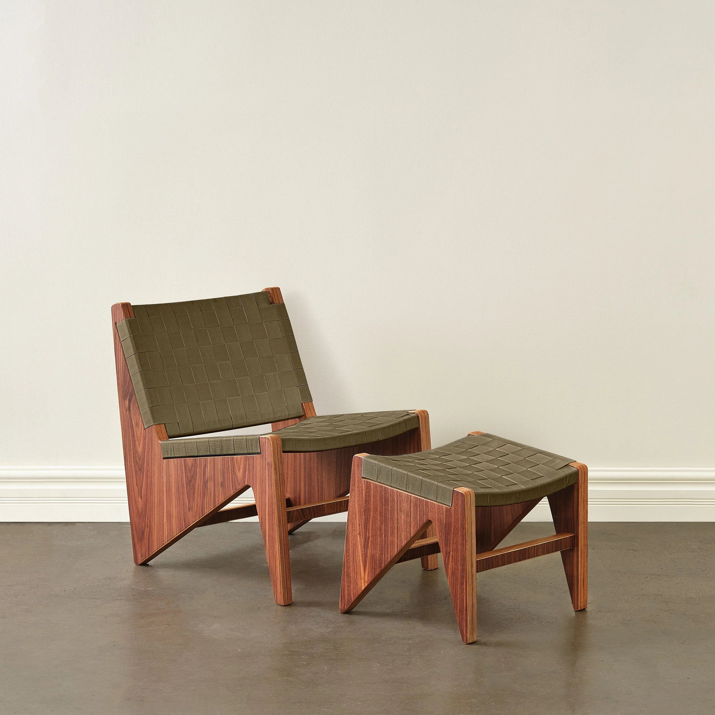 Accent Chair & Ottoman