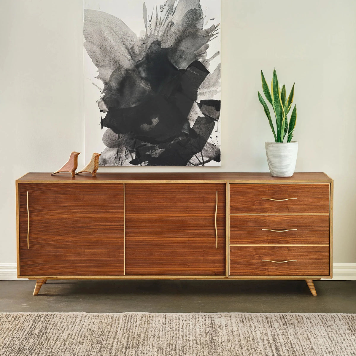 Wood Sideboard